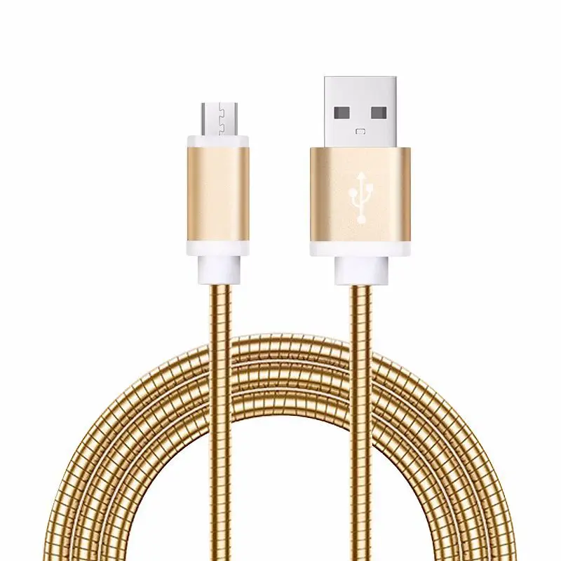 New Style 5V 2A Metal Spring Mobile Phone Data Cable Android Micro Type-C Charging Data Cable Manufacturer Wholesale
New Style 5V 2A Metal Spring Mobile Phone Data Cable Android Micro Type-C Charging Data Cable Manufacturer Wholesale