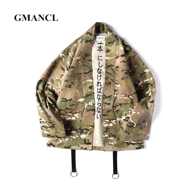 GMANCL Japanese Style 3 color Camouflage Oversized Men Jackets Open Stitch Kimono Jacket Cotton Hip Hop Streetwear Male Fashion
GMANCL Japanese Style 3 color Camouflage Oversized Men Jackets Open Stitch Kimono Jacket Cotton Hip Hop Streetwear Male Fashion