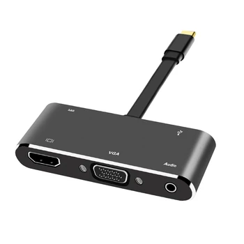 USB C Type c to HDMI 4k Apapter VGA Cable Audio USB3.0 PD Converter USB C HUB For Macbok pro HuaWei P20 HDTV Projector
USB C Type c to HDMI 4k Apapter VGA Cable Audio USB3.0 PD Converter USB C HUB For Macbok pro HuaWei P20 HDTV Projector