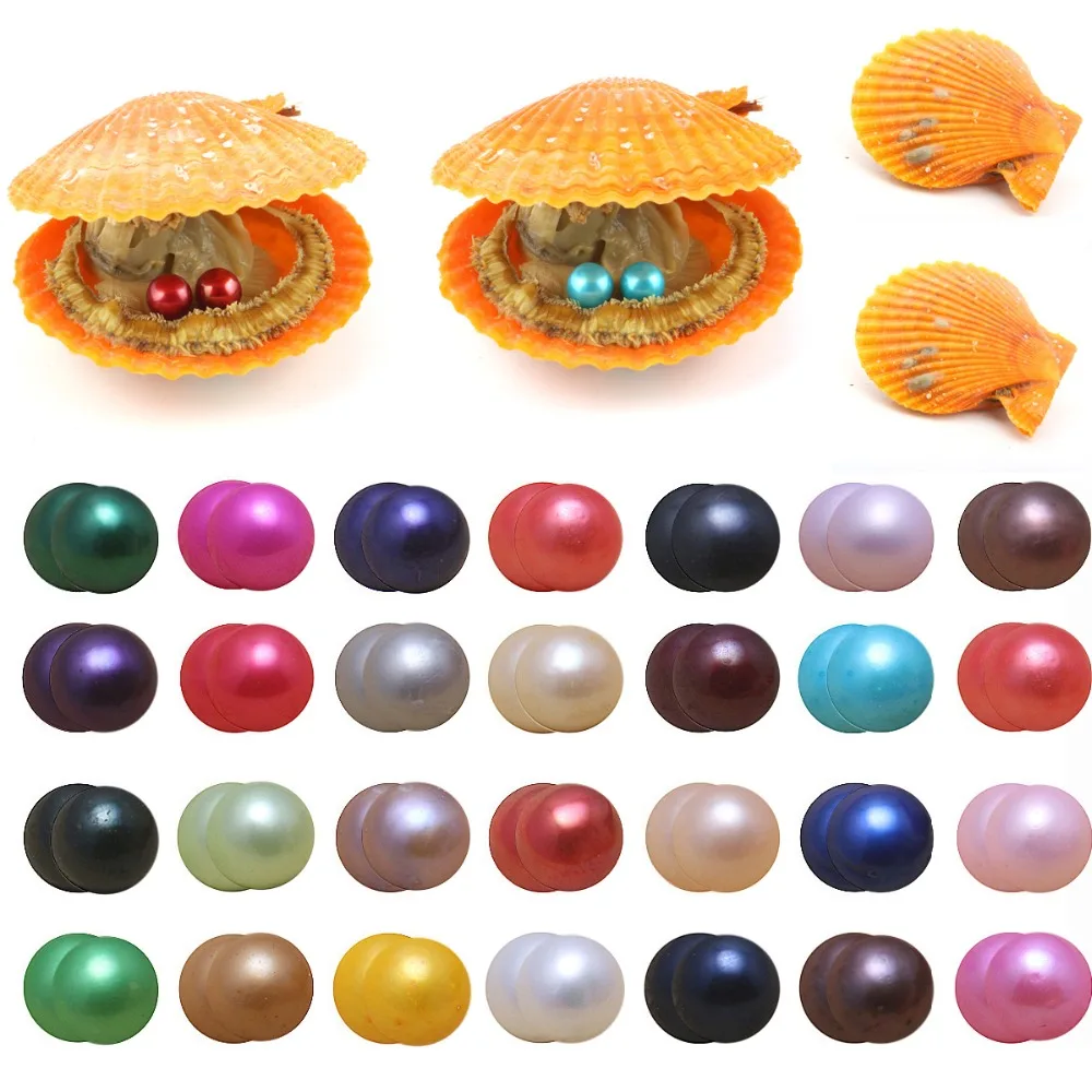 1PC Random Color Twin pearls oysters freshwater cultured pearl oyster with 6.5-7.5 mm round pearl DIY birthday gift
1PC Random Color Twin pearls oysters freshwater cultured pearl oyster with 6.5-7.5 mm round pearl DIY birthday gift