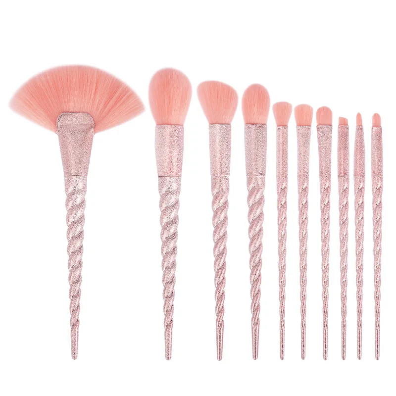 Hot 10pcs Pink Unicorn Makeup Brushes Set Foundation Eyeshadow Base Scrub Handle Blending Brushes Makeup Brush Cosmetic Tools
Hot 10pcs Pink Unicorn Makeup Brushes Set Foundation Eyeshadow Base Scrub Handle Blending Brushes Makeup Brush Cosmetic Tools