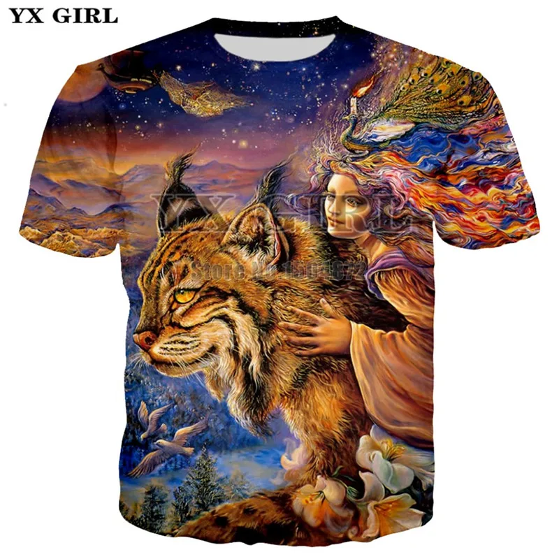 YX Girl Summer Short Sleeve O-neck Beauty Game T-shirts Womens Tees Tigers Archers Warriors 3d Printed T shirt Women Men Tshirt
YX Girl Summer Short Sleeve O-neck Beauty Game T-shirts Womens Tees Tigers Archers Warriors 3d Printed T shirt Women Men Tshirt