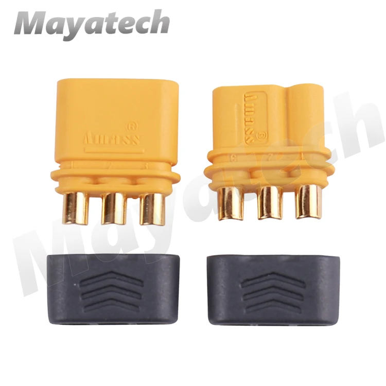 Amass Upgrated of XT30 Connector MR30 Connector Plug Female and Male Connector Plugs Gold Plated For RC Parts
Amass Upgrated of XT30 Connector MR30 Connector Plug Female and Male Connector Plugs Gold Plated For RC Parts