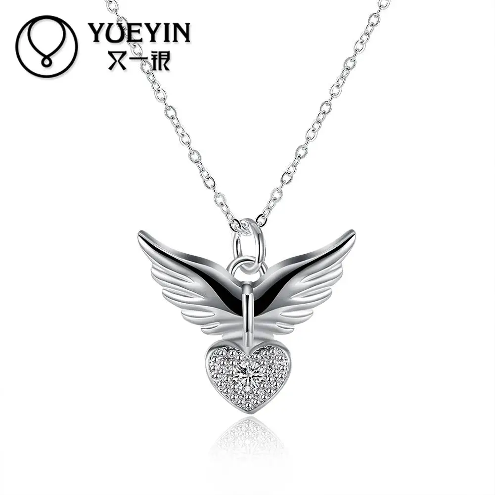 Femal Jewelry silver plated pendant Necklace Zircon Necklace Female jewelry Romantic Collana delle donne bijoux women Necklaces
Femal Jewelry silver plated pendant Necklace Zircon Necklace Female jewelry Romantic Collana delle donne bijoux women Necklaces