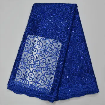 High quality African lace fabric / Fashion design African Embroidered mesh tulle lace fabric with sequins WS1330
High quality African lace fabric / Fashion design African Embroidered mesh tulle lace fabric with sequins WS1330