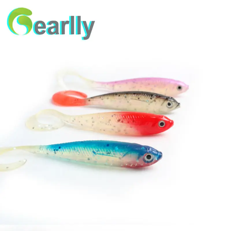 10pcs/lot 3"/4"/6"/10cm/12cm/15cm new lifelike glowing Soft fishing bass lure fish bait lake river sea saltwater fishing pesca
10pcs/lot 3"/4"/6"/10cm/12cm/15cm new lifelike glowing Soft fishing bass lure fish bait lake river sea saltwater fishing pesca