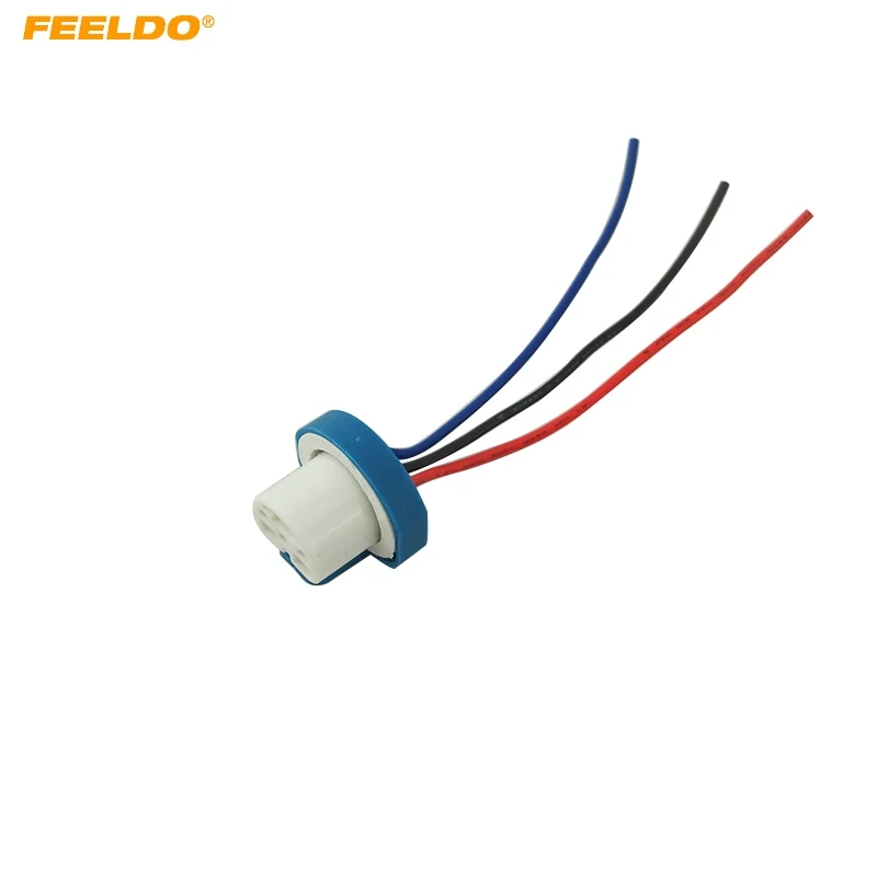 FEELDO 2pcs 9007 Ceramic Socket Xenon Lamp Wiring Harness for Headlight 9007 Light Bulb Holder Connector Adapter #HQ5462
FEELDO 2pcs 9007 Ceramic Socket Xenon Lamp Wiring Harness for Headlight 9007 Light Bulb Holder Connector Adapter #HQ5462