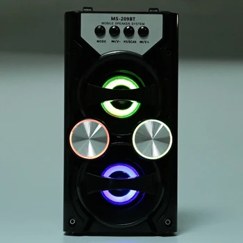 Portable Ms-209Bt Card Wireless Bluetooth Speaker Fm Radio Outdoor Speaker Audio High Power Tf Usb Music Speakers
Portable Ms-209Bt Card Wireless Bluetooth Speaker Fm Radio Outdoor Speaker Audio High Power Tf Usb Music Speakers