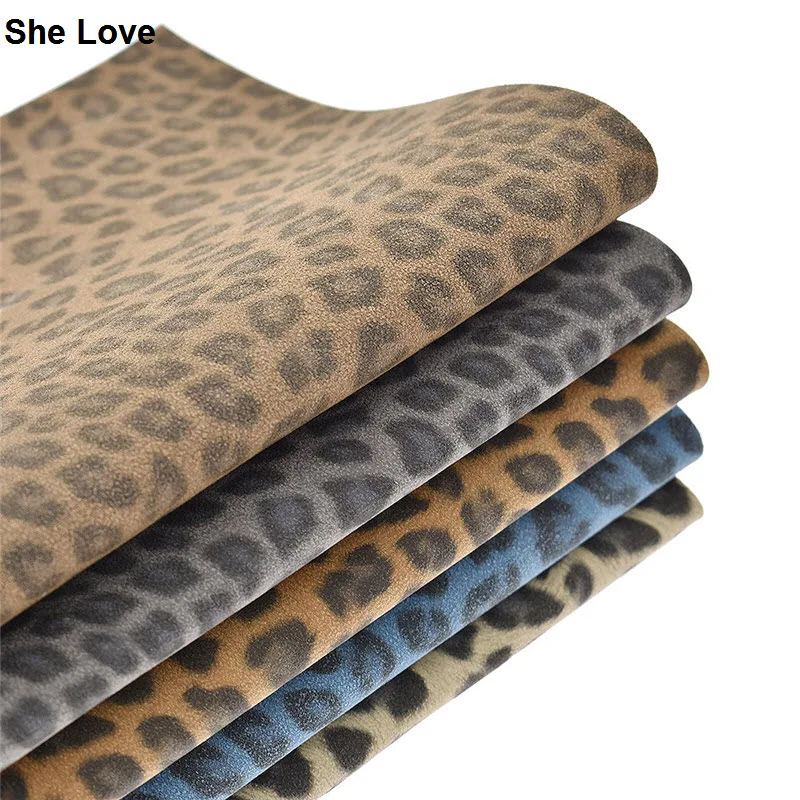 She Love 29x21cm A4 Printed Leopard Suede Faux Leather Fabric For Handmade Sewing Clothes Dress Accessories Supplies
She Love 29x21cm A4 Printed Leopard Suede Faux Leather Fabric For Handmade Sewing Clothes Dress Accessories Supplies