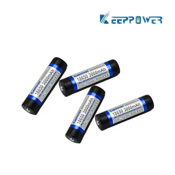 4 pcs KeepPower 3000mAh 18650 P1830R protected li-ion rechargeable battery Max 15A discharge
4 pcs KeepPower 3000mAh 18650 P1830R protected li-ion rechargeable battery Max 15A discharge