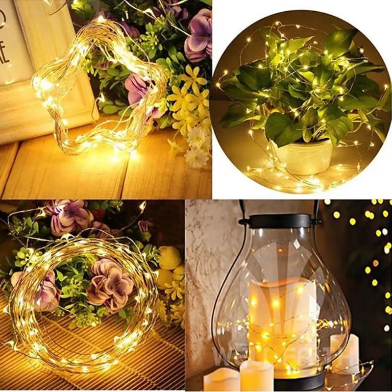 2/5M Copper Silver Wire 20-50 LED String lights Waterproof Holiday lighting For Fairy Christmas Tree Wedding Party Decoration
2/5M Copper Silver Wire 20-50 LED String lights Waterproof Holiday lighting For Fairy Christmas Tree Wedding Party Decoration