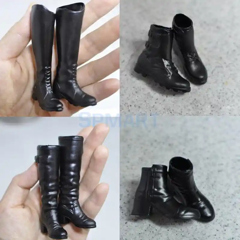 1//6 Women Ankle Boots For 12/" Phicen Hot Toys Kumik Female Figure