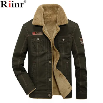 RIINR 2019 Men Jacket Coats Winter Military Bomber Jackets Male Jaqueta Masculina Fashion Denim Jacket Mens Coat
RIINR 2019 Men Jacket Coats Winter Military Bomber Jackets Male Jaqueta Masculina Fashion Denim Jacket Mens Coat