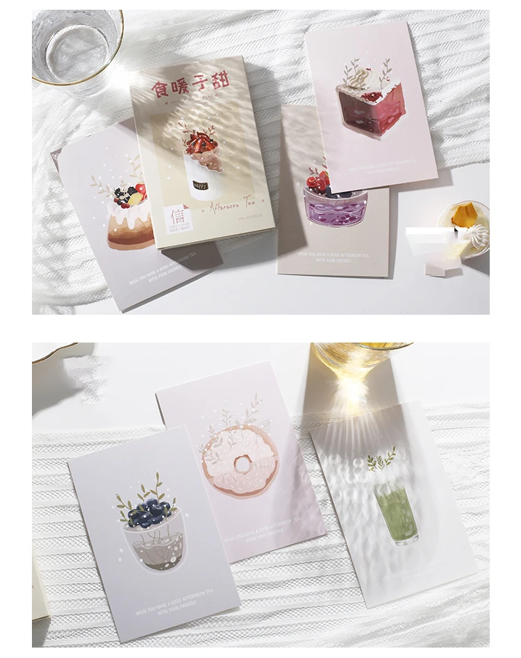 30pcs Falling In Love with Dessert Style Card As Party Invitation DIY Decoration Gift Card Message Card Postcard
30pcs Falling In Love with Dessert Style Card As Party Invitation DIY Decoration Gift Card Message Card Postcard