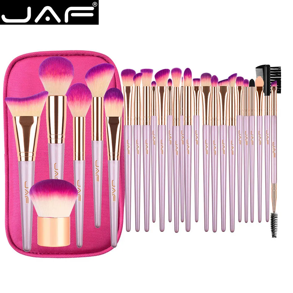 JAF Professional Makeup Brushes Sets Blending Brush Foundation Eyeshadow Brush Full Coverage Face Eye Lip Cosmetics Make Up Tool
JAF Professional Makeup Brushes Sets Blending Brush Foundation Eyeshadow Brush Full Coverage Face Eye Lip Cosmetics Make Up Tool