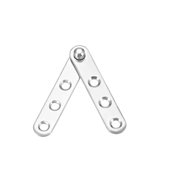 UXCELL Newest 4pcs 60mm x 11mm Stainless Steel 360 Degree Door Pivot Hinge 4.5mm Dia. for Revolving Door, Good Hiding Effect
UXCELL Newest 4pcs 60mm x 11mm Stainless Steel 360 Degree Door Pivot Hinge 4.5mm Dia. for Revolving Door, Good Hiding Effect