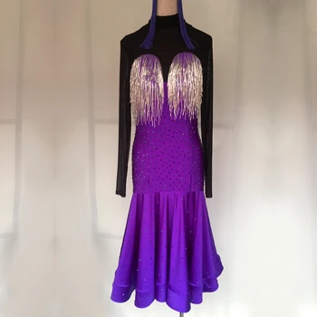 Custom Latin Dance Dress Women's Latin Dance Competition Women's Latin Dance Performance Women's Latin Dance Performance Service
Custom Latin Dance Dress Women's Latin Dance Competition Women's Latin Dance Performance Women's Latin Dance Performance Service
