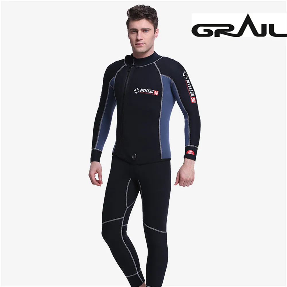 5MM Neoprene Men Dive Wetsuits Scuba Rash Guards Warm Winter Diving Equipment WetSuit JumpSuits for Surfing WaterSports WDS-4134
5MM Neoprene Men Dive Wetsuits Scuba Rash Guards Warm Winter Diving Equipment WetSuit JumpSuits for Surfing WaterSports WDS-4134