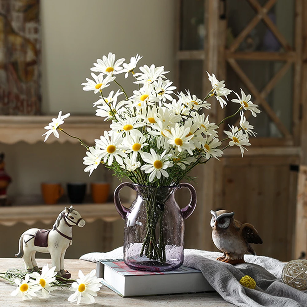 Chrysanthemum Artificial Small Daisy Cosmos High-grade Artificial Fower Bud Flower Small Wild Chrysanthemum Fake Flower
Chrysanthemum Artificial Small Daisy Cosmos High-grade Artificial Fower Bud Flower Small Wild Chrysanthemum Fake Flower