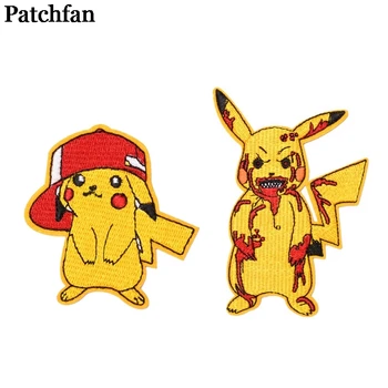 20pcs/lot Patchfan Pocket monster kids applique patches diy iron on shoe shirt clothes stickers embroideried badge A2226
20pcs/lot Patchfan Pocket monster kids applique patches diy iron on shoe shirt clothes stickers embroideried badge A2226