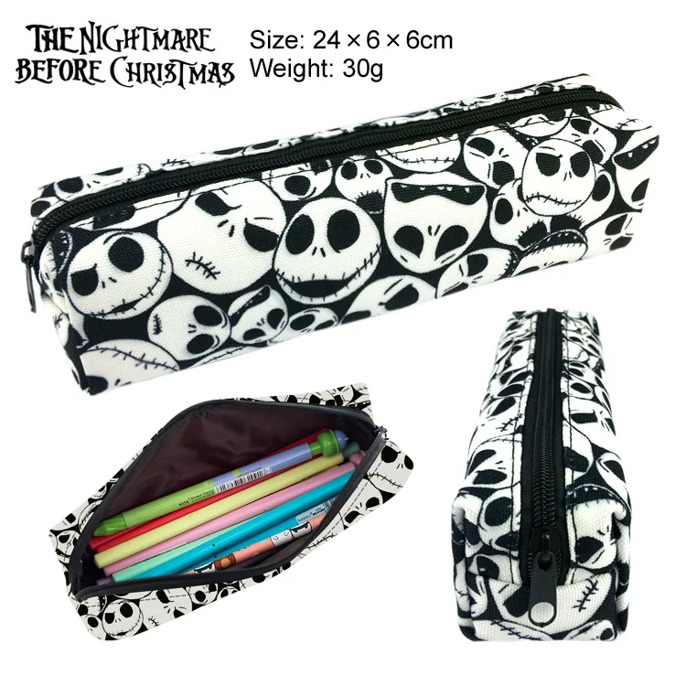 The Nightmare Before Christmas Pencil Bag Harry Potter Zipper Cosmetic Bags Unisex Makeup bag Bag Storage Pouch Handbags Gift
The Nightmare Before Christmas Pencil Bag Harry Potter Zipper Cosmetic Bags Unisex Makeup bag Bag Storage Pouch Handbags Gift