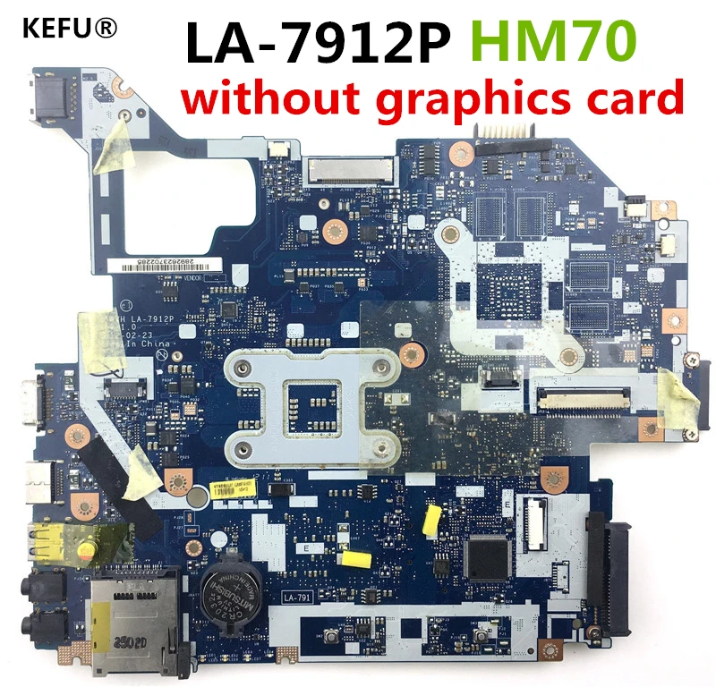 KEFU For Acer V3-571G V3-571 E1-571 laptop motherboard NBC1F11001 Motherboard LA-7912P Q5WVH LA-7912P SJTNV HM70 100%Tested
KEFU For Acer V3-571G V3-571 E1-571 laptop motherboard NBC1F11001 Motherboard LA-7912P Q5WVH LA-7912P SJTNV HM70 100%Tested