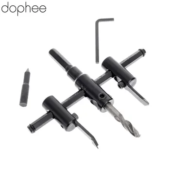 dophee Adjustable Metal Wood Circle Hole Saw Drill Bit Cutter Kit DIY Tool Herramientas Power Tools Cordless Drill Bit 30-120mm
dophee Adjustable Metal Wood Circle Hole Saw Drill Bit Cutter Kit DIY Tool Herramientas Power Tools Cordless Drill Bit 30-120mm