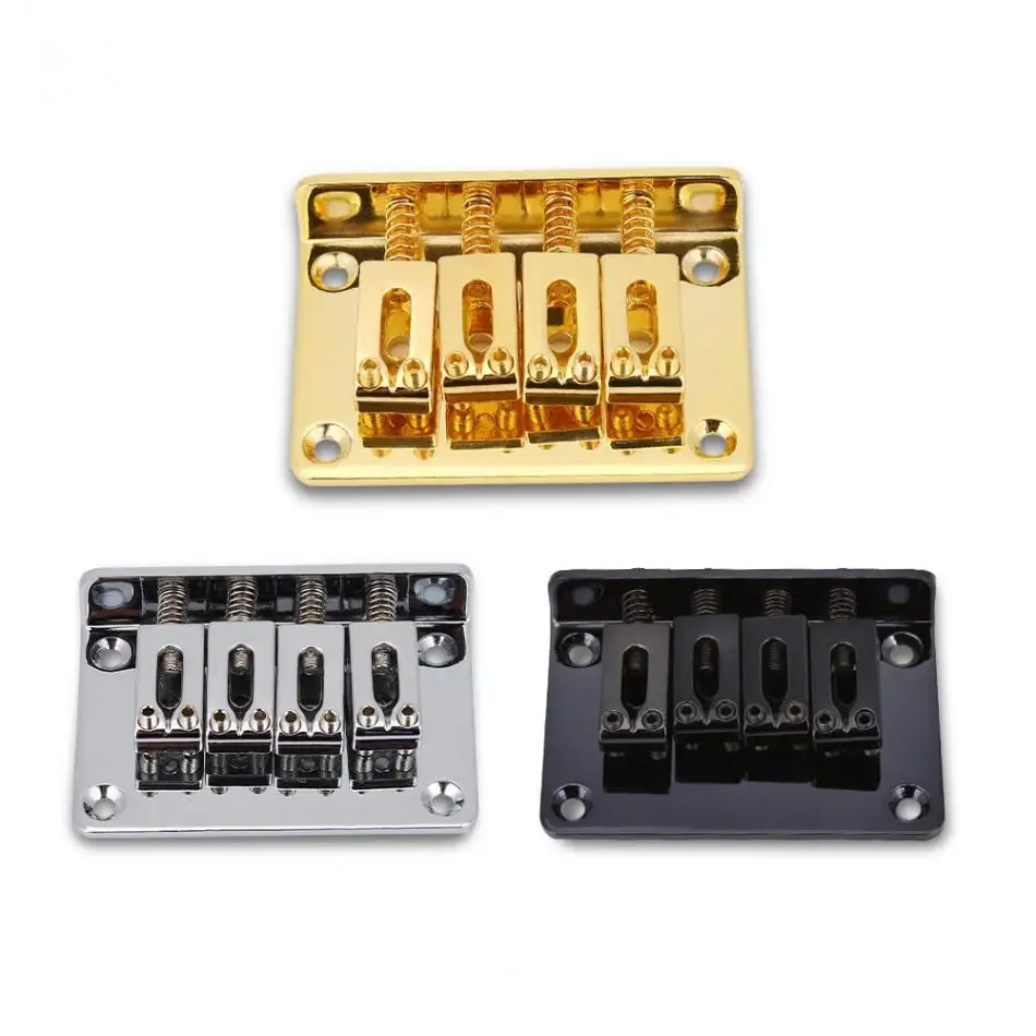 4-string Electric Guitar Bridge Durable Fixed Bridge Replacement Parts for Cigarbox Electric Guitars Bass Ukulele
4-string Electric Guitar Bridge Durable Fixed Bridge Replacement Parts for Cigarbox Electric Guitars Bass Ukulele