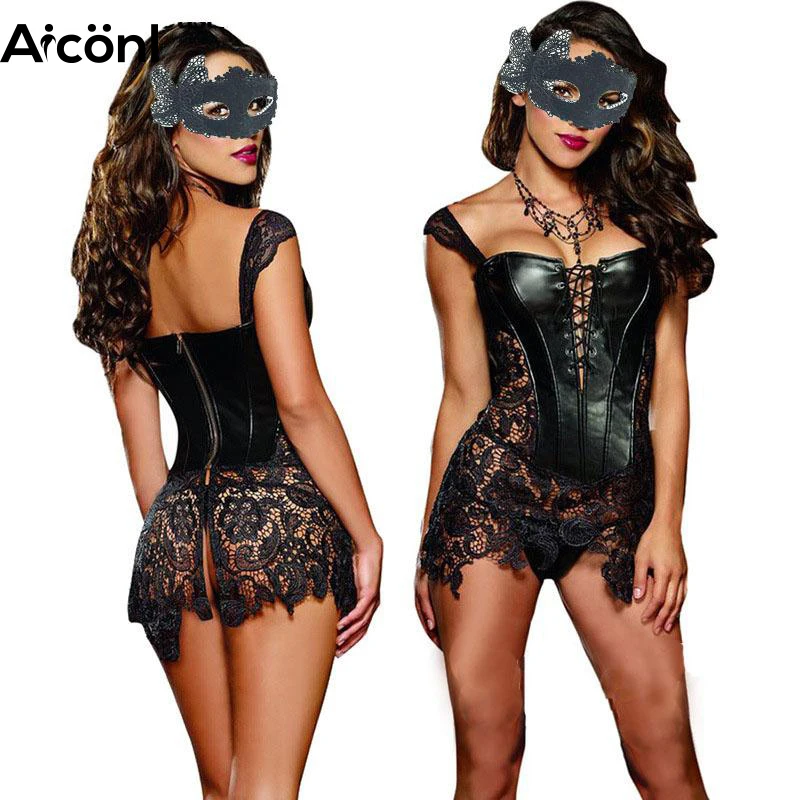 Corset sexy Women Bustier Steampunk corset dress gothic leather Corset Slimming Intimacy gothic clothes Burlesque bustier sexy
Corset sexy Women Bustier Steampunk corset dress gothic leather Corset Slimming Intimacy gothic clothes Burlesque bustier sexy