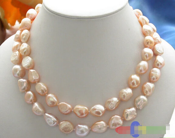 HOT## Wholesale FREE SHIPPING >>> 2ROW 16mm PINK BAROQUE FRESHWATER CULTURED PEARL NECKLACE p2036
HOT## Wholesale FREE SHIPPING >>> 2ROW 16mm PINK BAROQUE FRESHWATER CULTURED PEARL NECKLACE p2036