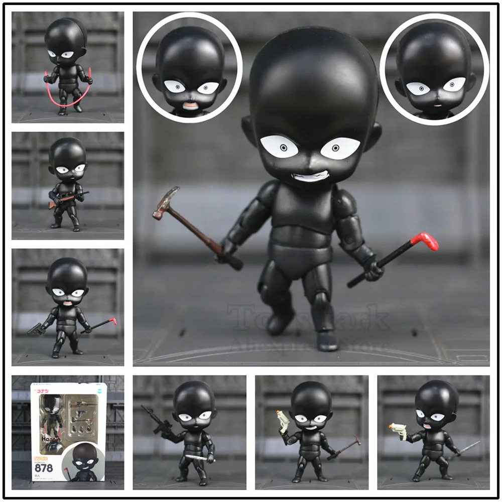Case Closed Dictive Conan Criminal 10cm Hannin Action Figure Q Cute Baby Black Prototype Toys Doll KO's Nendoroid 878 Freeing
Case Closed Dictive Conan Criminal 10cm Hannin Action Figure Q Cute Baby Black Prototype Toys Doll KO's Nendoroid 878 Freeing