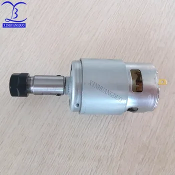 2018 Best spindle 775 with ER11Tail hole5MM+3.175 , High speed Large torque DC motor Electric tool Electric machinery ,12-24V DC
2018 Best spindle 775 with ER11Tail hole5MM+3.175 , High speed Large torque DC motor Electric tool Electric machinery ,12-24V DC