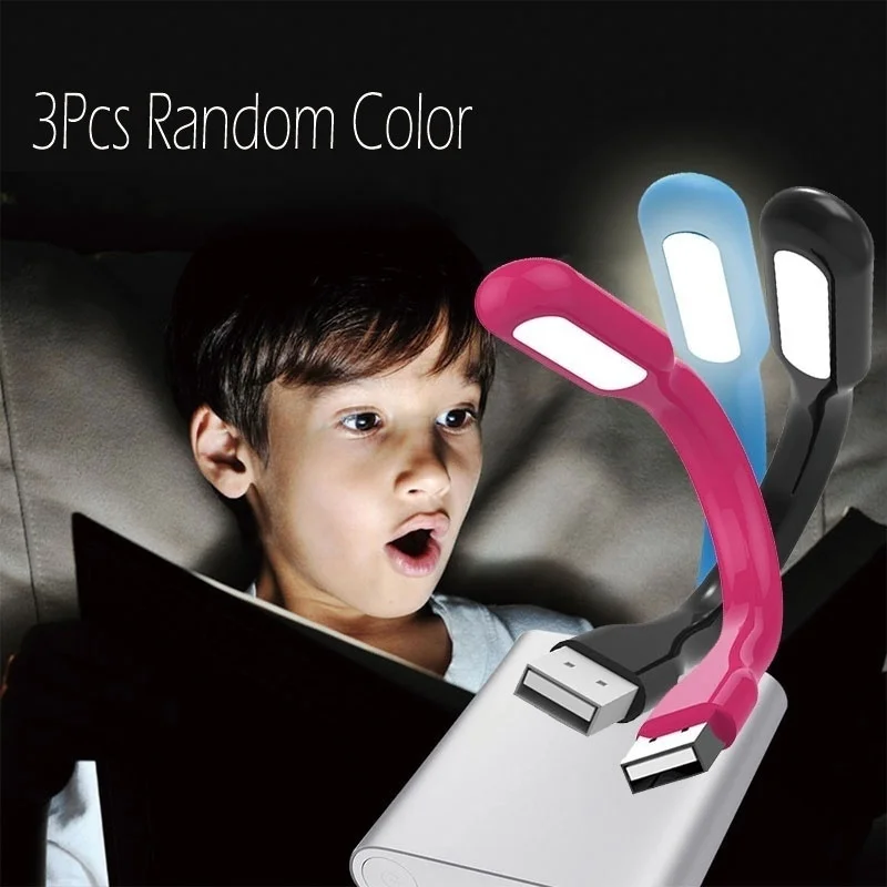 3Pcs Flexible Ultra Bright Mini LED USB Read Light Computer Lamp for Notebook PC Power Bank Partner Mini Led Light
3Pcs Flexible Ultra Bright Mini LED USB Read Light Computer Lamp for Notebook PC Power Bank Partner Mini Led Light