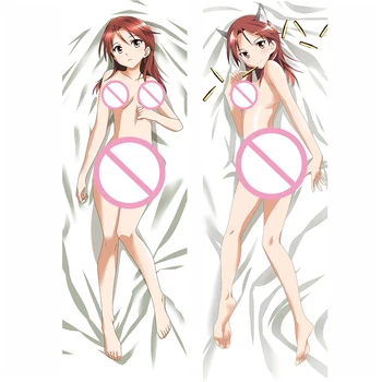 

September update Anime STRIKE WITCHES Sanya & Charlotte & Minna otaku Dakimakura pillow case cover hugging Body pillowcase