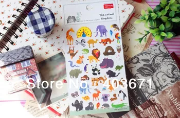 New 1 pcs/set funny zoo animal style paper sticker Scrapbooking Decoration label Wholesale
New 1 pcs/set funny zoo animal style paper sticker Scrapbooking Decoration label Wholesale