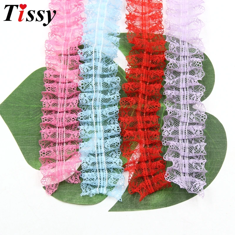3Yard/Lot DIY 3.8CM Chiffon Tape Ribbon Pleated Chiffon Lace Trim Patchwork Material Sewing&Headwear Accessories Decoration
3Yard/Lot DIY 3.8CM Chiffon Tape Ribbon Pleated Chiffon Lace Trim Patchwork Material Sewing&Headwear Accessories Decoration