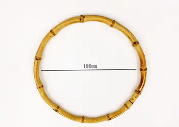 180MM high quality DIY Bamboo Purse frame Bamboo Handle for Bag sewing, bag accessories, bag parts, Special beautiful bag handle
180MM high quality DIY Bamboo Purse frame Bamboo Handle for Bag sewing, bag accessories, bag parts, Special beautiful bag handle