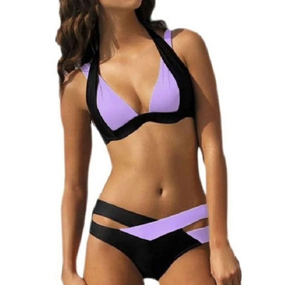Outdoor Women Bikini Set Swimsuit Padded Push-up Bra Triangle Swimwear Bathing Suit Swimwear
Outdoor Women Bikini Set Swimsuit Padded Push-up Bra Triangle Swimwear Bathing Suit Swimwear
