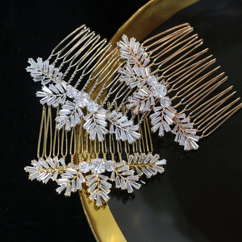 2019 new wedding hair accessories olive leaf CZ hair comb silver crystal bride wedding accessories beads headwear
2019 new wedding hair accessories olive leaf CZ hair comb silver crystal bride wedding accessories beads headwear