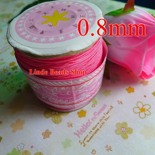 0.8mm shamballe rope light pink Waxed Beading Cord fit shamballe bracelet&necklace string 130meter free shipping SL019
0.8mm shamballe rope light pink Waxed Beading Cord fit shamballe bracelet&necklace string 130meter free shipping SL019