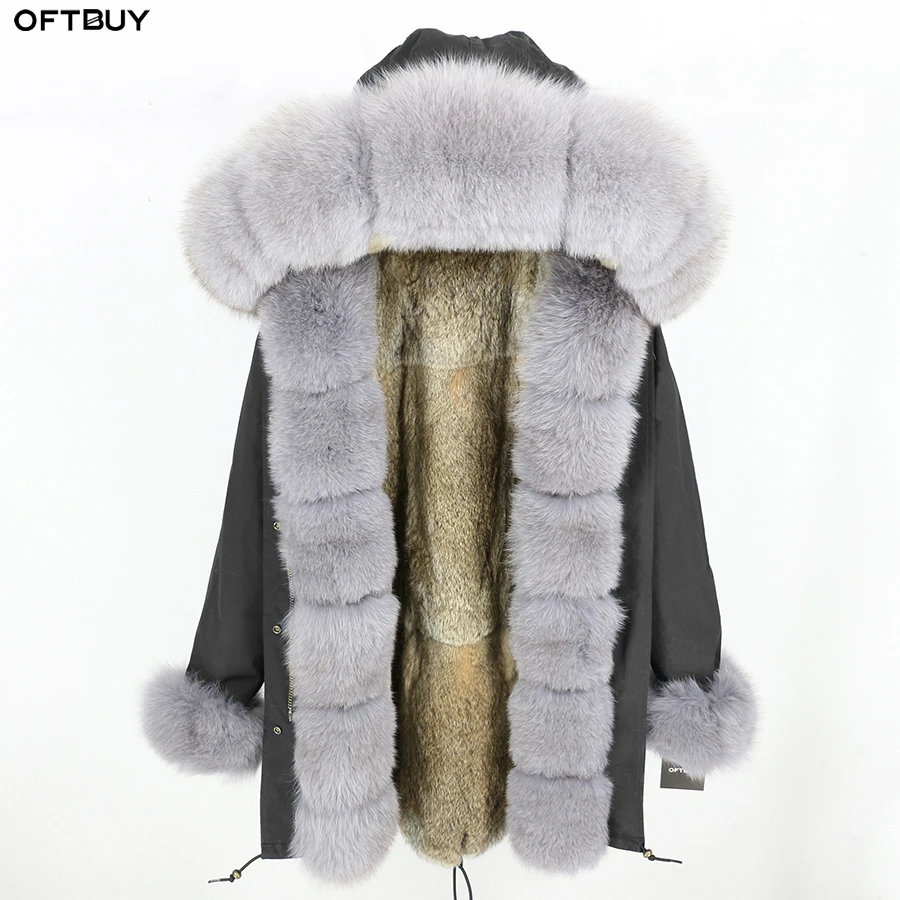 OFTBUY 2019 Real Fox Fur Collar Hood Long Parka Winter Jacket Women Natural Rabbit Fur Liner Real Fur Coat Streetwear Brand New
OFTBUY 2019 Real Fox Fur Collar Hood Long Parka Winter Jacket Women Natural Rabbit Fur Liner Real Fur Coat Streetwear Brand New