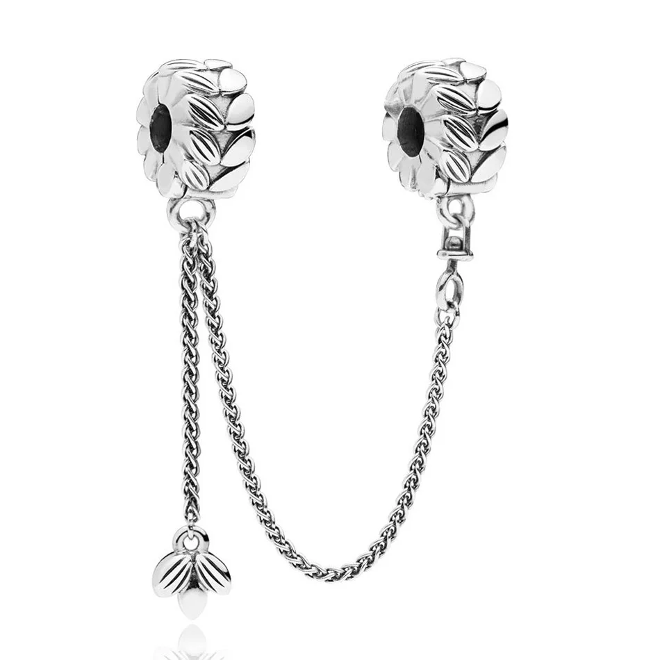 Authentic 925 Silver DIY Jewelry Grains of Energy Safety Chain Charms fit Pandora Bracelet Bangle
Authentic 925 Silver DIY Jewelry Grains of Energy Safety Chain Charms fit Pandora Bracelet Bangle