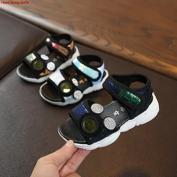 Girls Sandals 2019 New Summer Children Lovely Cartoon Princess Party Shoes Fashion Girls Crystal shoes Kids Sandals Sequins
Girls Sandals 2019 New Summer Children Lovely Cartoon Princess Party Shoes Fashion Girls Crystal shoes Kids Sandals Sequins