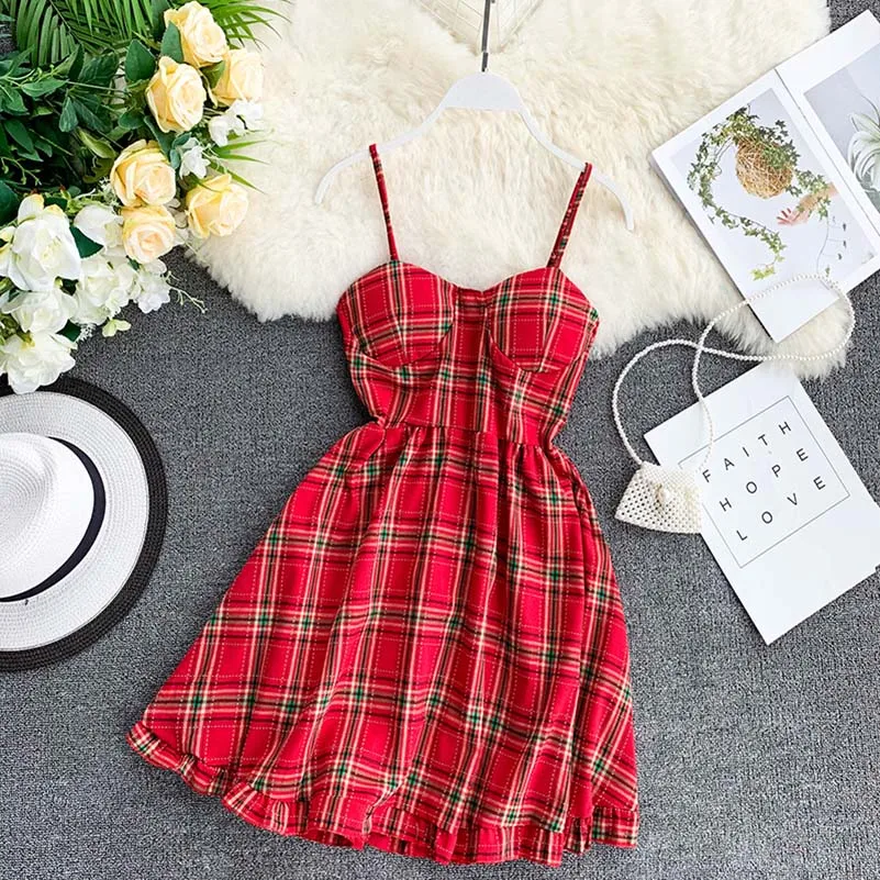 Women Plaid Swim Bikini Beachwear Dress High Waist Summer Sexy Beach Tunic Plage Bathing Suit Cover Ups Pareo Beach Cover Up
Women Plaid Swim Bikini Beachwear Dress High Waist Summer Sexy Beach Tunic Plage Bathing Suit Cover Ups Pareo Beach Cover Up
