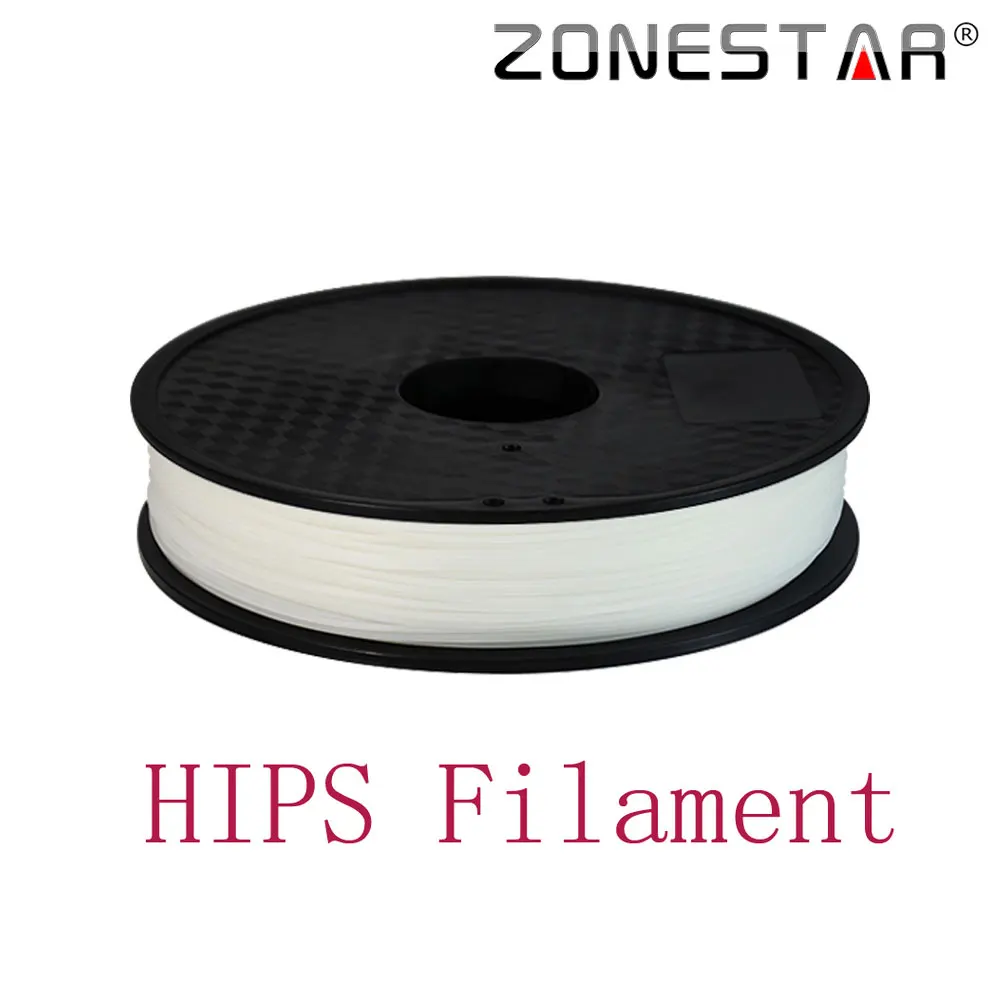 

High Quality 1KG 1.75mm White HIPS Filament for 3D Printer 3D Printing Materials