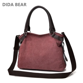 DIDABEAR Women Tote handbags Canvas Shoulder Bag Large Space Messenger Bags Female Crossbody Bags for Travel School Shopping Bag
DIDABEAR Women Tote handbags Canvas Shoulder Bag Large Space Messenger Bags Female Crossbody Bags for Travel School Shopping Bag