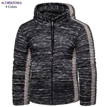 Fashion 2018 New Mens long sleeve hooded cardigan knitted coats casual winter knitted zipper sweaters mens clothing thick XXL
Fashion 2018 New Mens long sleeve hooded cardigan knitted coats casual winter knitted zipper sweaters mens clothing thick XXL
