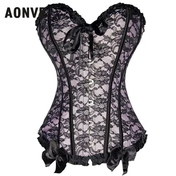Aonve Pink Corset Women Plus Size Goth Red Bustiers Female Sexy Lingerie Bodice Tops Lace Up Corsage Burlesque Clothing
Aonve Pink Corset Women Plus Size Goth Red Bustiers Female Sexy Lingerie Bodice Tops Lace Up Corsage Burlesque Clothing