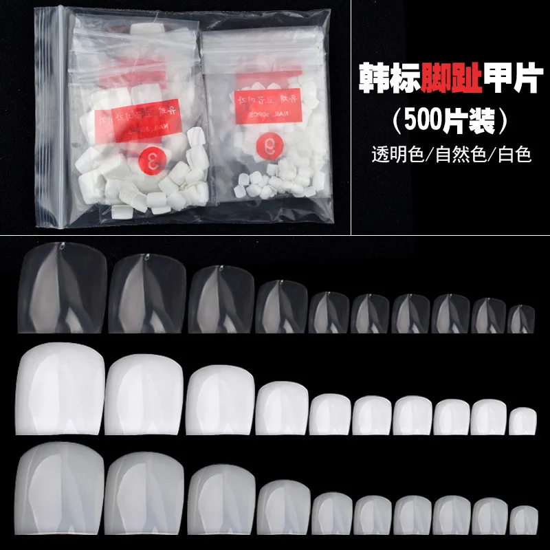 500PCS/ Pack Nail Art Toenails Square False Toe Acrylic Uv Gel Toenail Fake Nails Artificial Full Nail Art Tips Diy Pedicure
500PCS/ Pack Nail Art Toenails Square False Toe Acrylic Uv Gel Toenail Fake Nails Artificial Full Nail Art Tips Diy Pedicure
