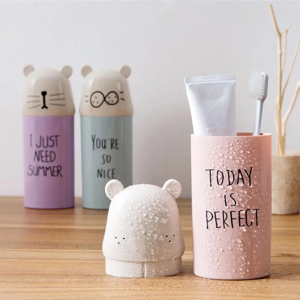 New Portable Travel Bathroom Cartoon Water Cup Mug Tooth Toothbrush Box Holder Organizer Storage Cover Case Travel Accessories
New Portable Travel Bathroom Cartoon Water Cup Mug Tooth Toothbrush Box Holder Organizer Storage Cover Case Travel Accessories